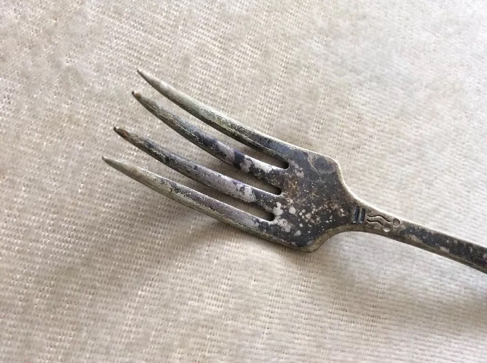 Vintage Child Fork with Clown