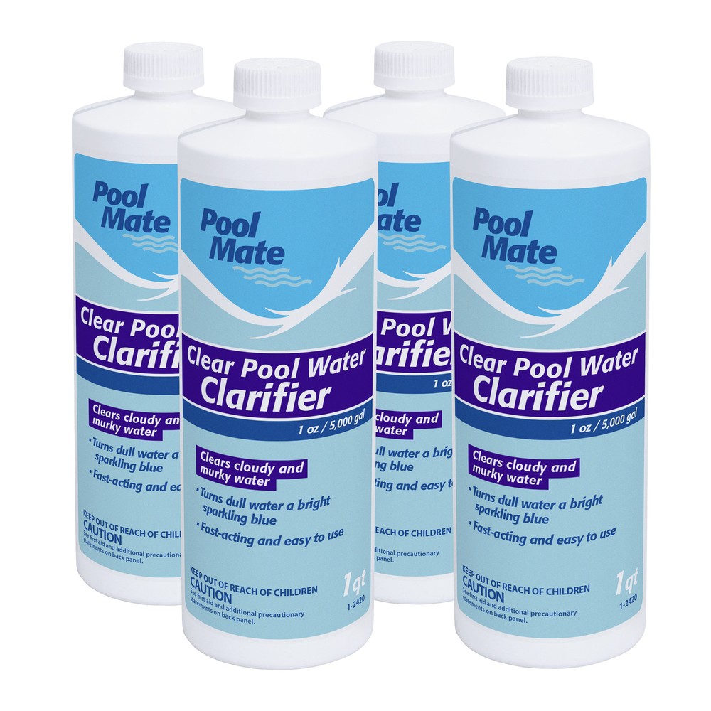 Pool Mate Water Clarifier - 4 Quarts