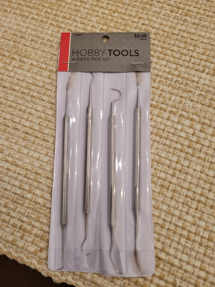 Hobby Tools 4 Piece Pick Set