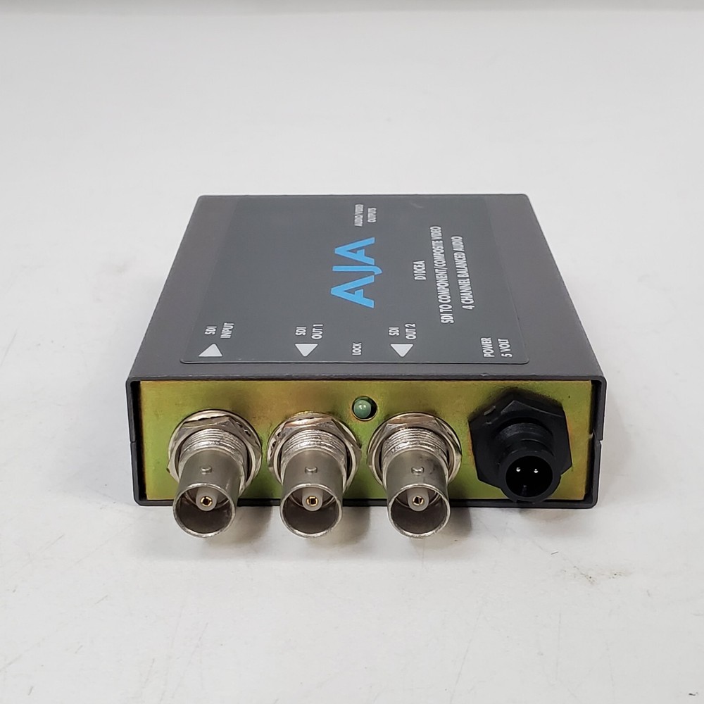 AJA D10CEA SDI to Component/Composite Video 4 Channel Balanced Audio