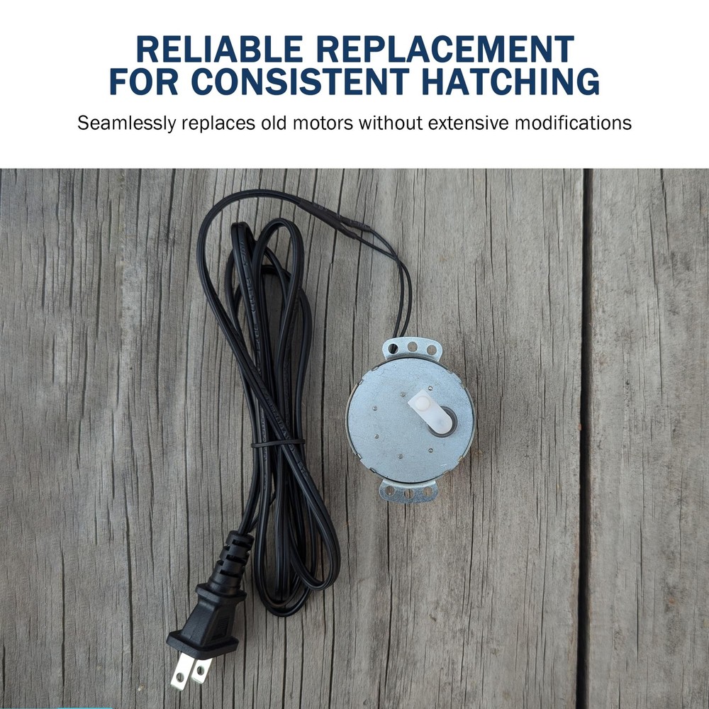 Replacement Egg Turner Motor - High Performance Turner for Incubator - Eggs T...