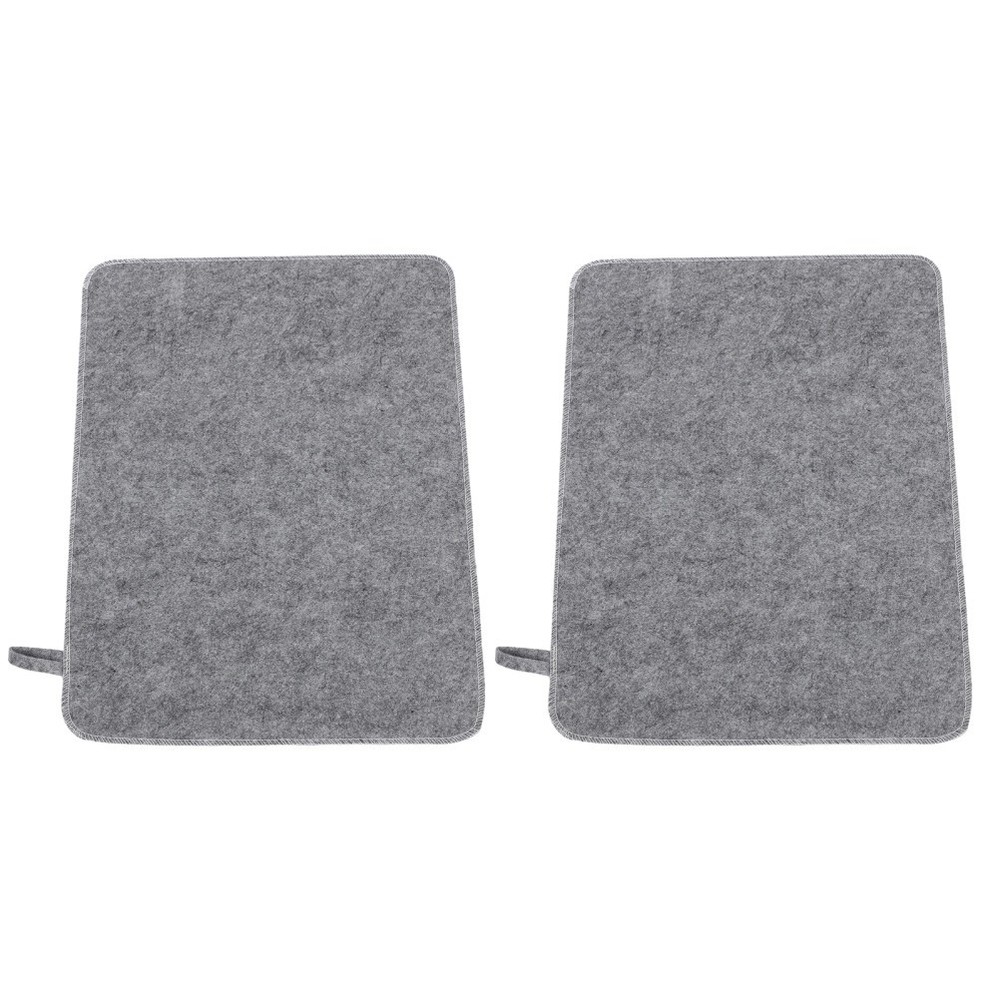 2 Pcs Quick Absorb Sauna Pad Flooring Absorbent Foldable Seat Cushion for