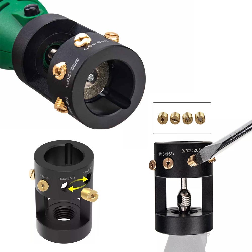 Tungsten Electrode Sharpener / Grinder TIG Welding Multi-Angle Offsets Tool