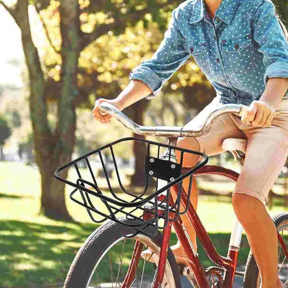 Front Bike Basket Accessories Frame Basket