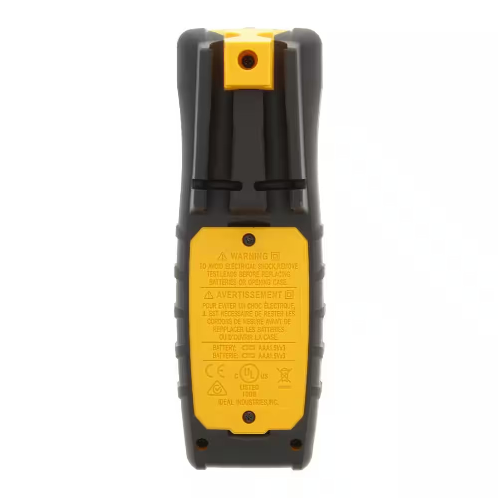 Voltage and Continuity Tester, GFCI, and Flashlight