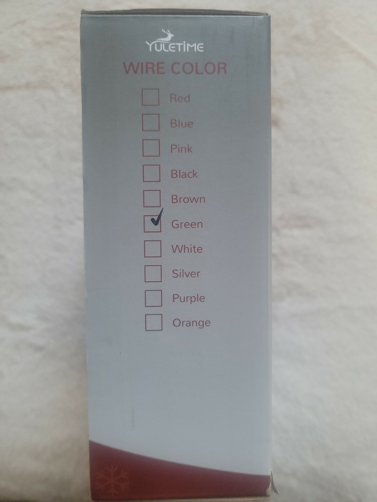 Yuletime LED String Light Set 200 Cool White lights - Commercial Grade