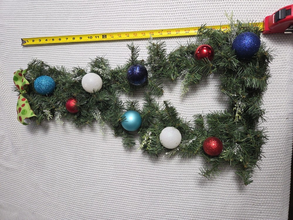 Handmade Christmas Tree Wall Hanger Or Wreath