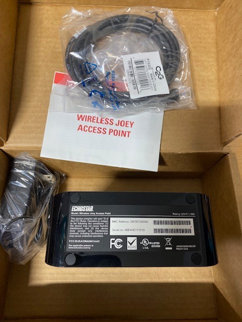 Dish Network Wireless Joey Access Point Reman DN005497 with cables