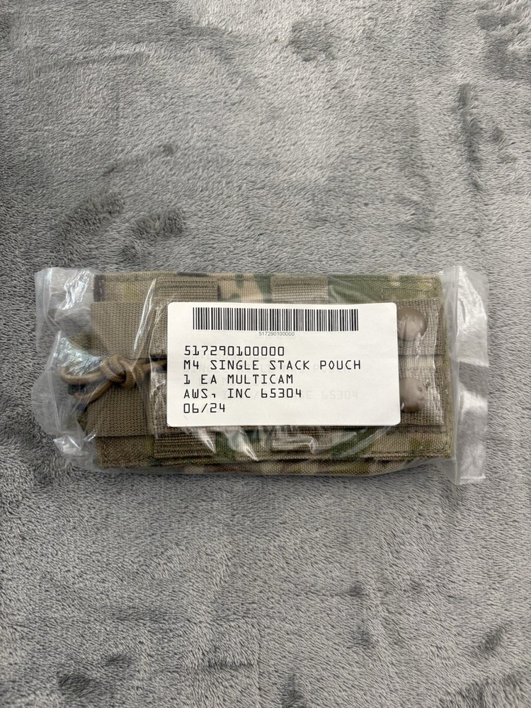 AWS MULTICAM MOLLE Rifle Single Stack Magazine Pouch
