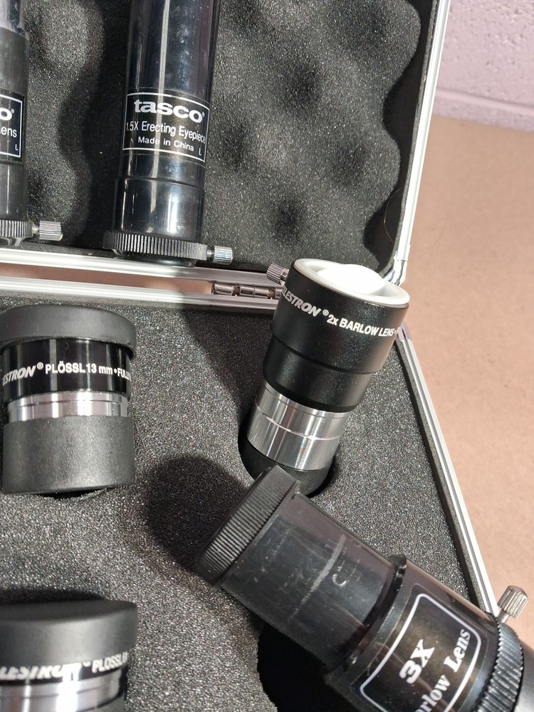 CELESTRON Telescope 1.25" Eyepiece & Filter Accessory Kit With Case 18pc Total