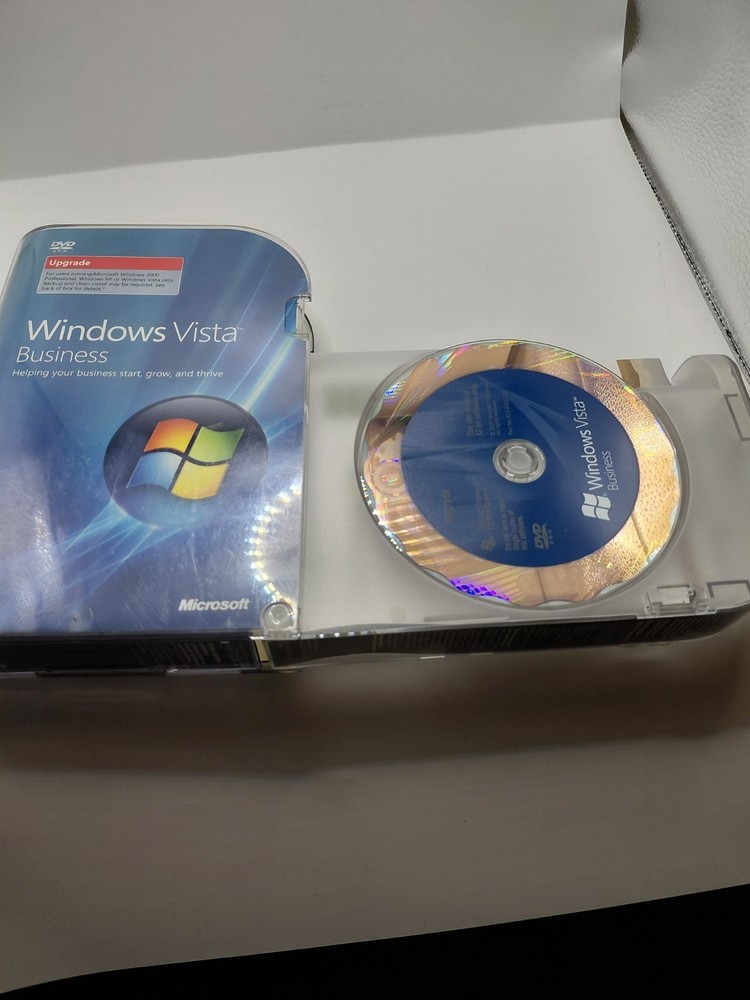 Microsoft Windows Vista Business Upgrade Operating System DVD