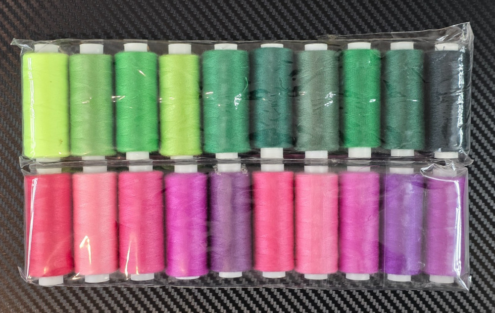Sewing Thread Kit 100 Color All Purpose Polyester Thread Kit