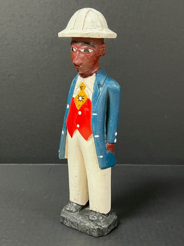 AFRICAN ART COLONIAL STATUE