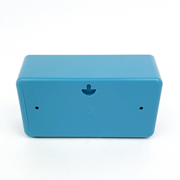 Peanuts Snoopy Flip Analog Clock Blue Field work