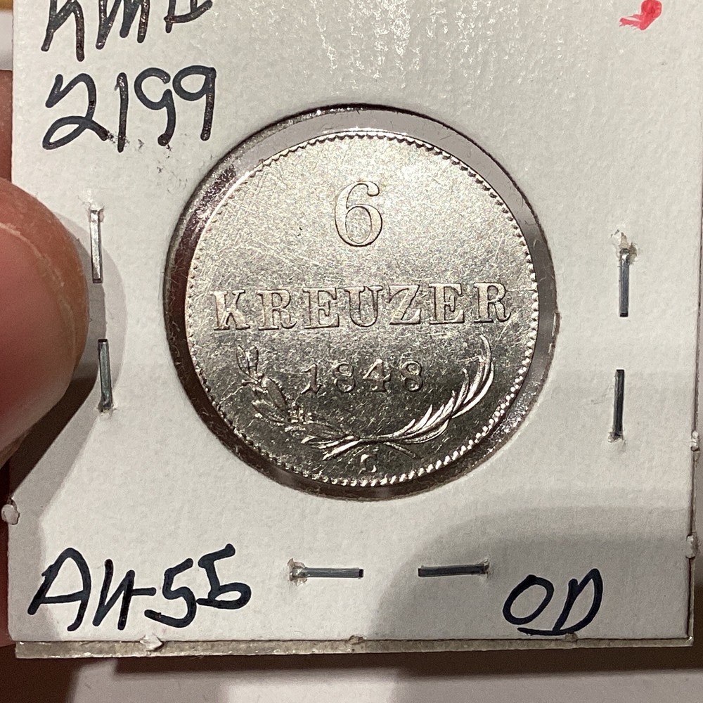 Austria 1848 C 6 Kreuzer