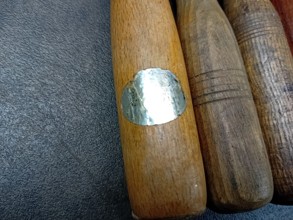 5 Vintage Carving Chisels
