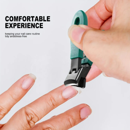 Wide Blade Nail Clipper Effortless Smooth Cut for Wide Thick Nails Sharp Durable