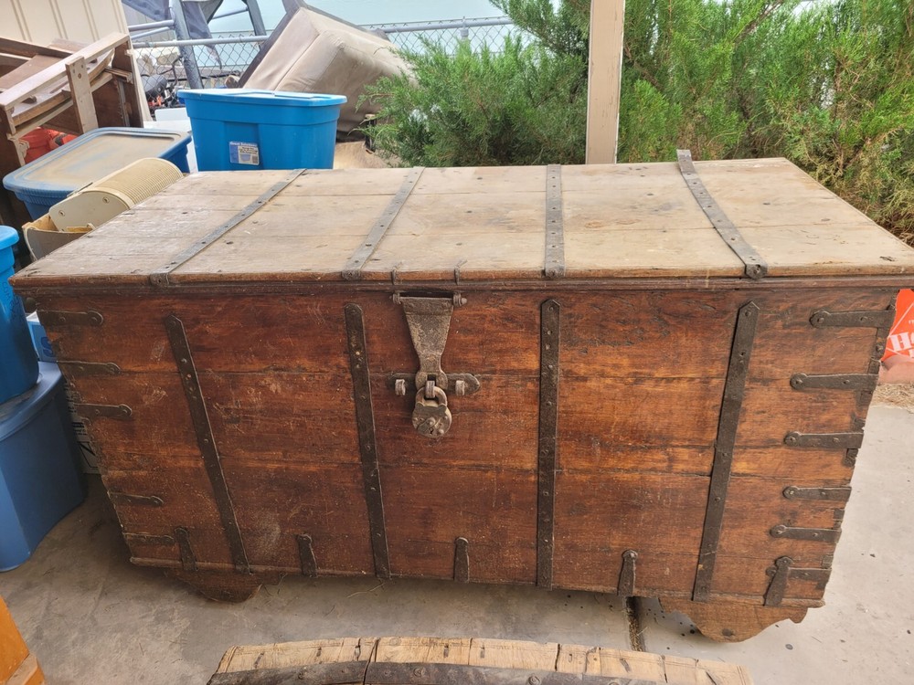19th Century Large Coffer