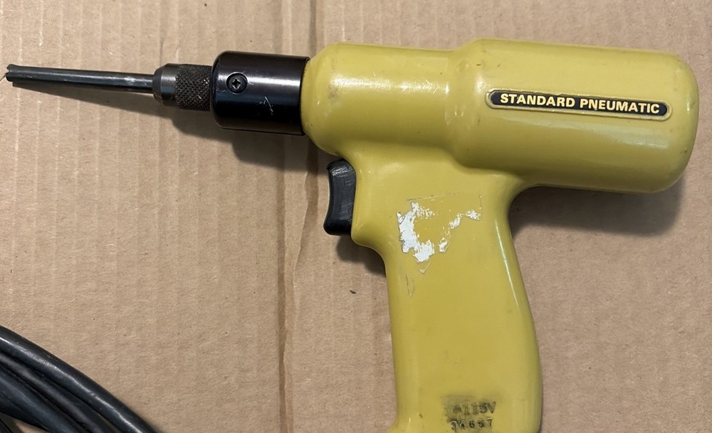 Standard Pneumatic Model 615 Wire Wrap Tool Wrapping