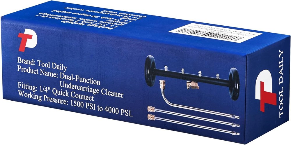 Dual-Function Undercarriage Cleaner Surface Washer 16 Inch 4000 PSI