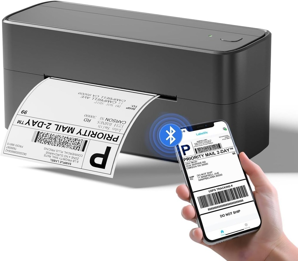 Phomemo Bluetooth Thermal Printer for Shipping Package for Amazon, Ebay, Shopify