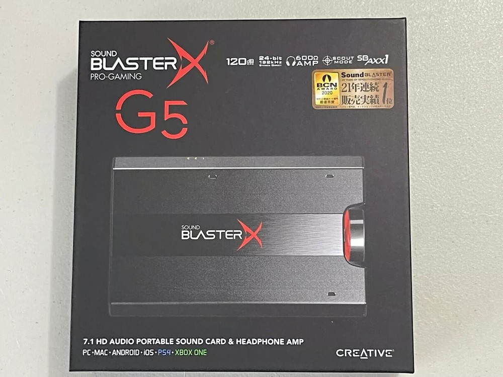 Sound BlasterX G5