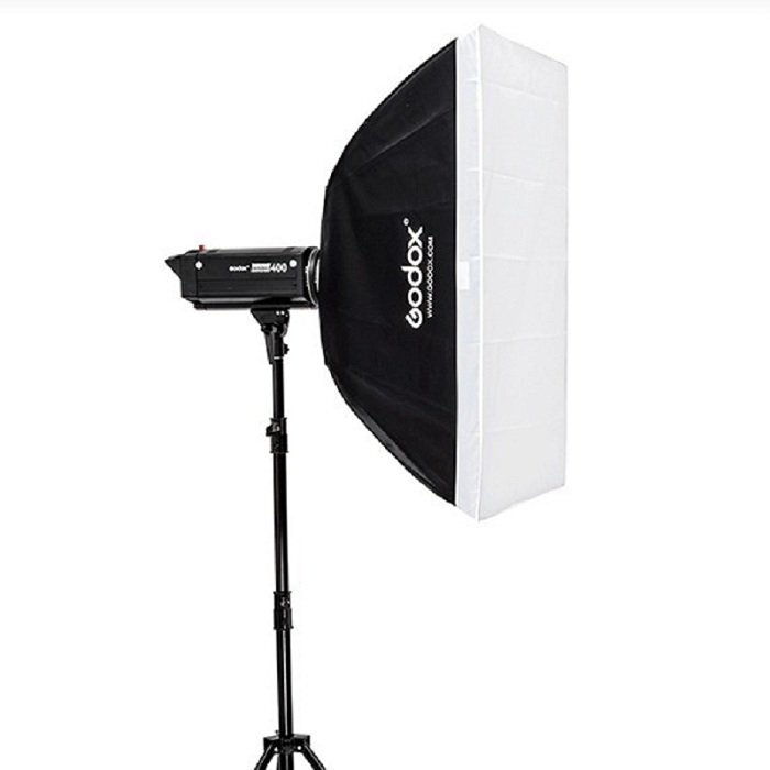 US 2*Godox 24"x35" 60x90cm Softbox Bowens Diffuser For Studio Flash Monolight