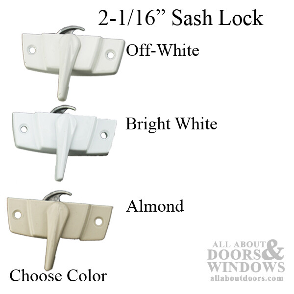 Sash Lock For Single and Double Hung Windows One Window Sash Lock