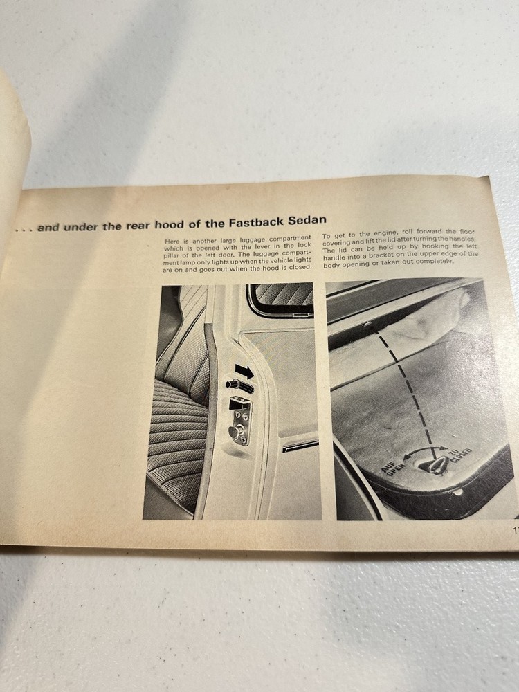 Volkswagen 1969 Owners Manual