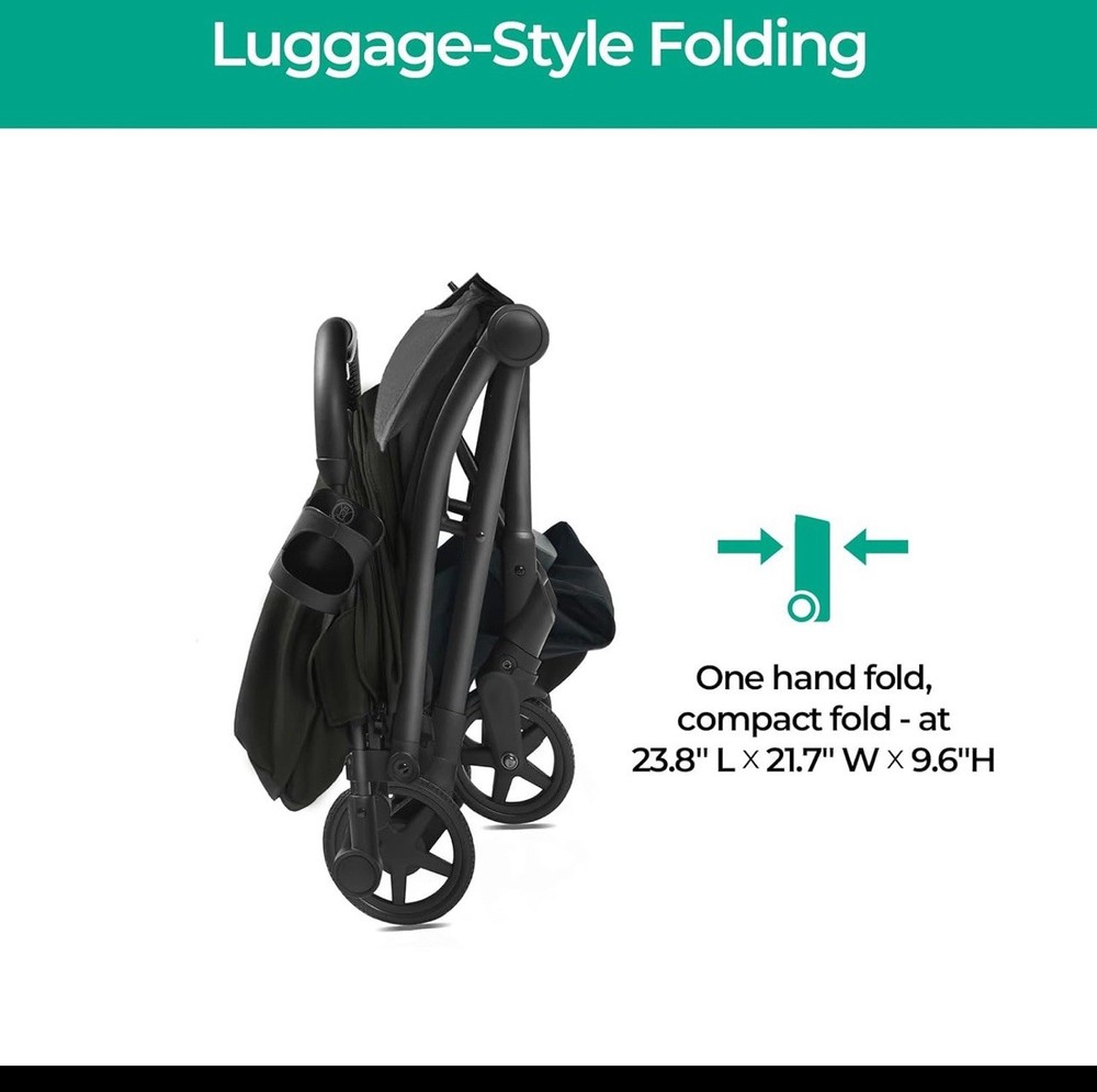 It's a stroller with a super-comfortable system
