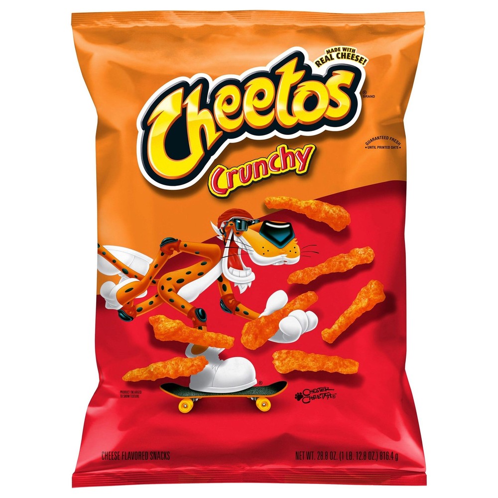 Cheetos Crunchy Cheese Flavored Snacks, 28.8 oz