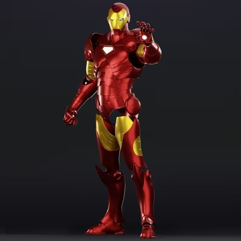 Iron man  Resin Sculpture Statue Model Kit Unpainted/Unassembled