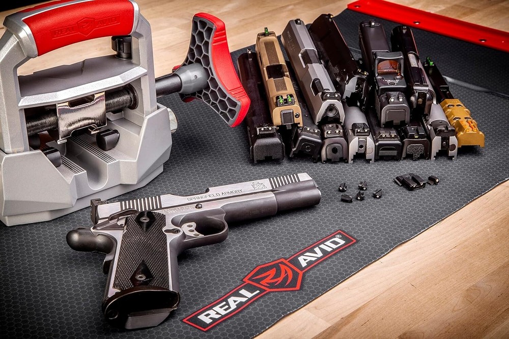 Real Avid Master Sight Pusher | Front & Rear Sight Pusher Tool for Pistols AVMSP