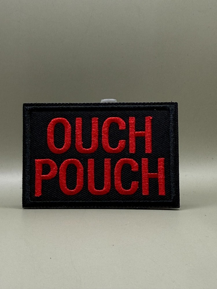 Tactical Morale Patch, Hook & Loop Ouch Pouch Funny