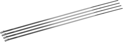 Stainless Steel 4 pack 14" Locking Ties DEI 10202