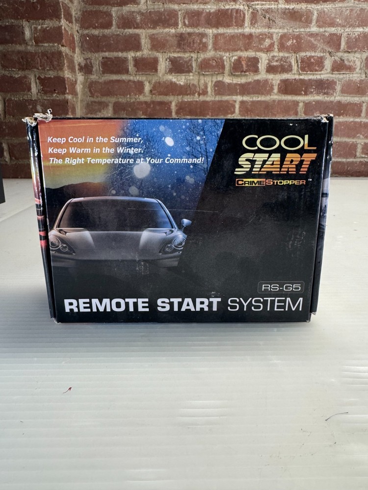 Cool Start Crimestopper - RS-G5 Remote Start System