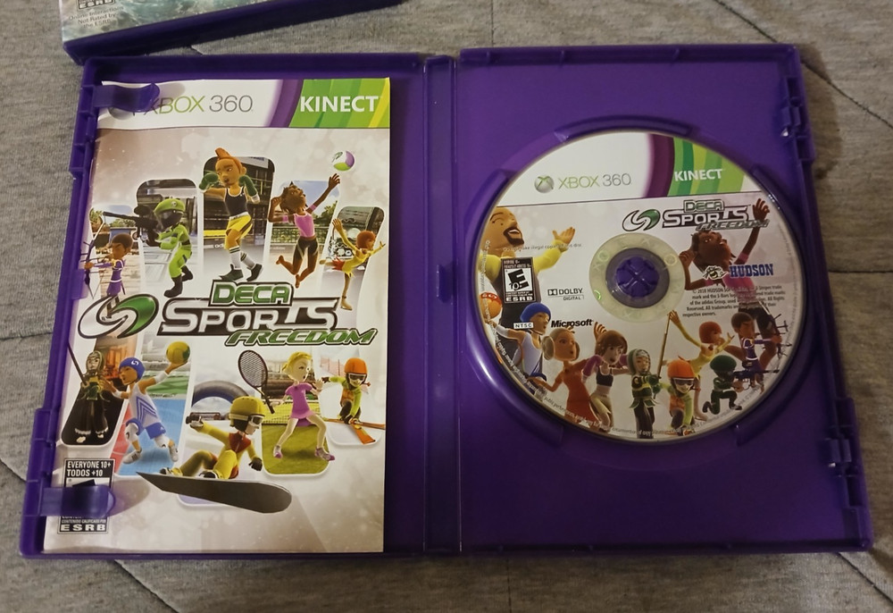 Microsoft XBOX 360 Kinect BUNDLE w/ Games & Controllers | TESTED & WORKING