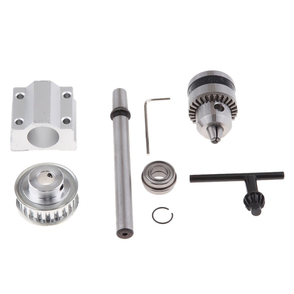 Table Drill Spindle Assembly DIY Woodworking B10 Drill Chuck
