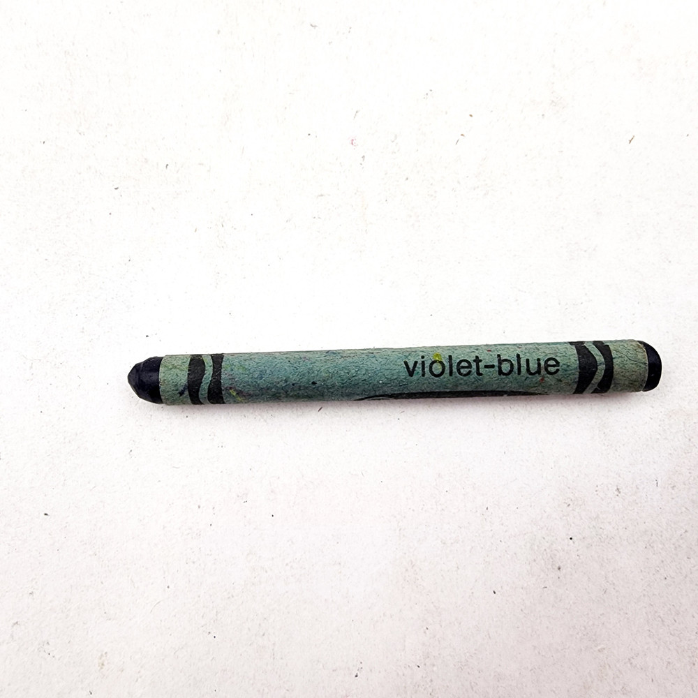 Vintage Crayola Crayons Binney & Smith Violet Blue Replacement