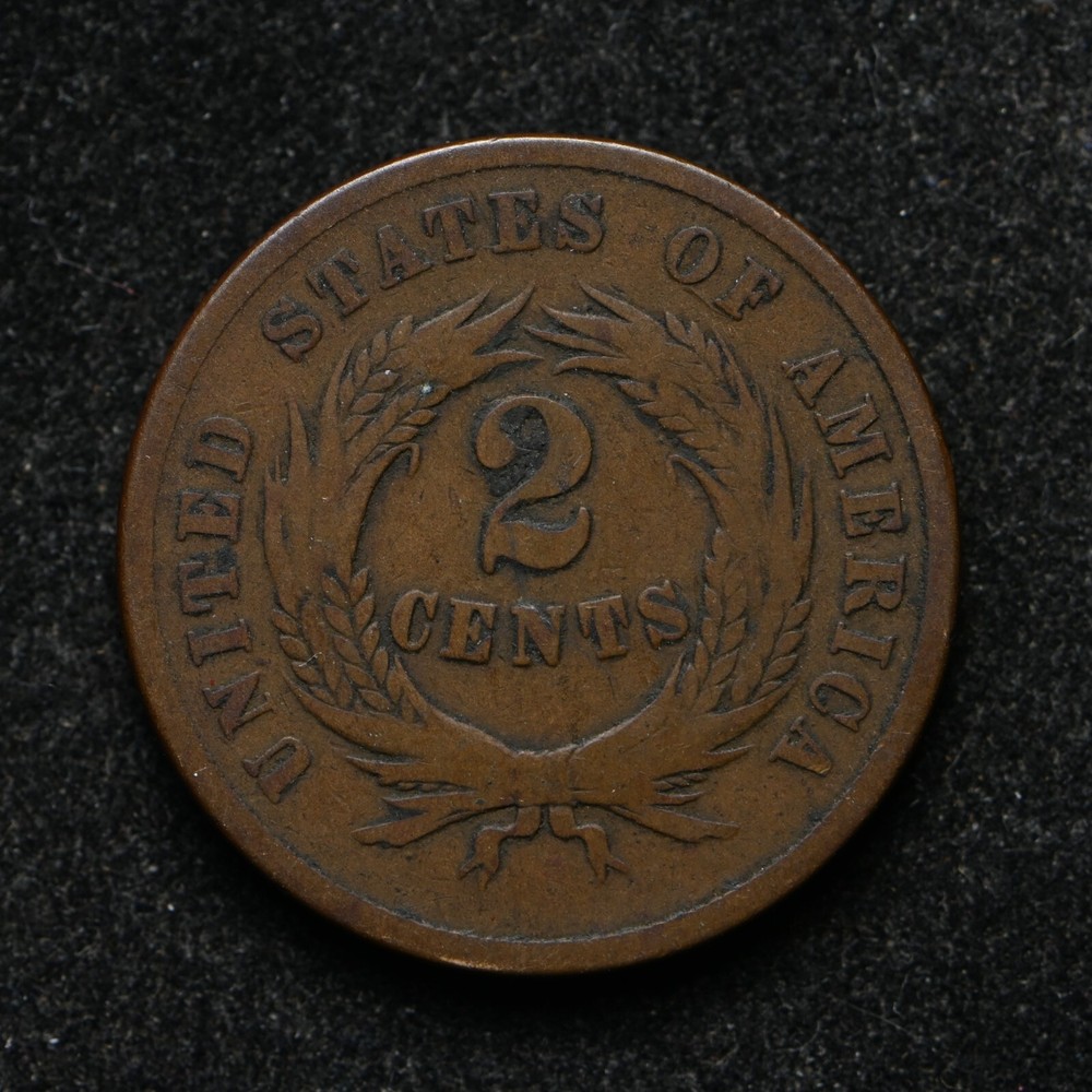 1864 Two Cent Piece (bb17667)
