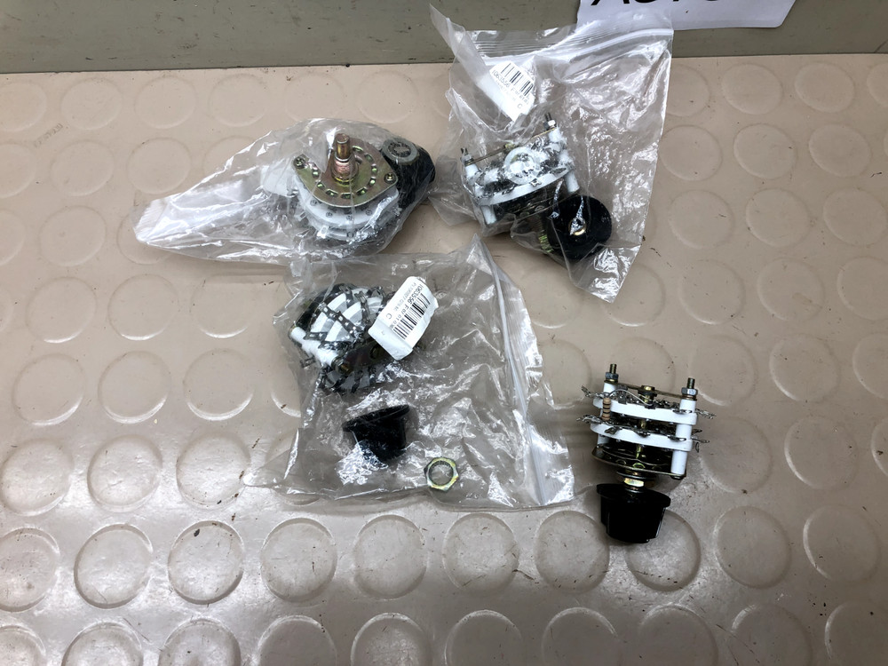Vintage Rotary Switch Lot - NOS