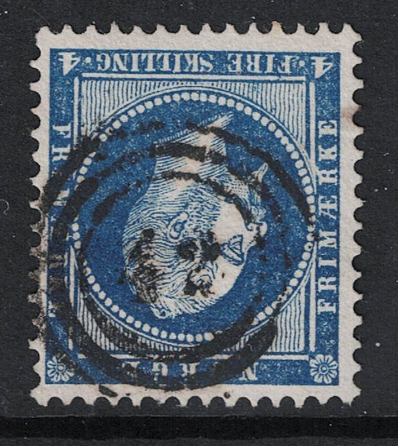 Norway SC# 4 Used / 42 Ring Cancel - S29563