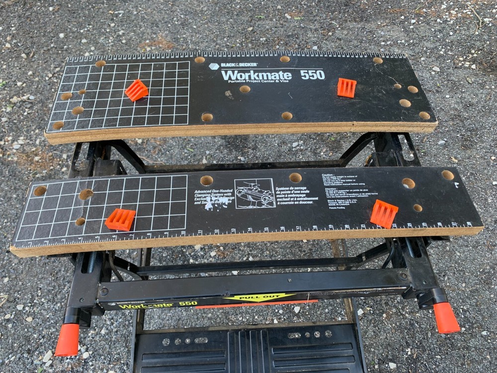 Black & Decker Workmate 550 Work Station Bench Adjustable Table Folding Portable