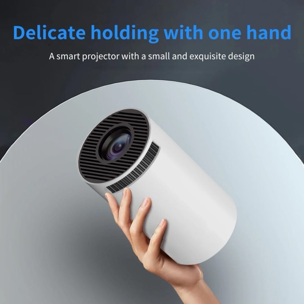 4K Portable Desktop Game Projector Android11 WiFi Bluetooth3D Ready 15000+ game