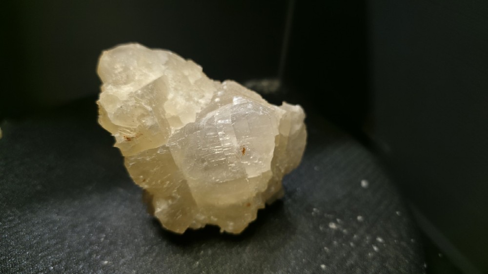 Phosphorescent UV Golden Calcite Specimen