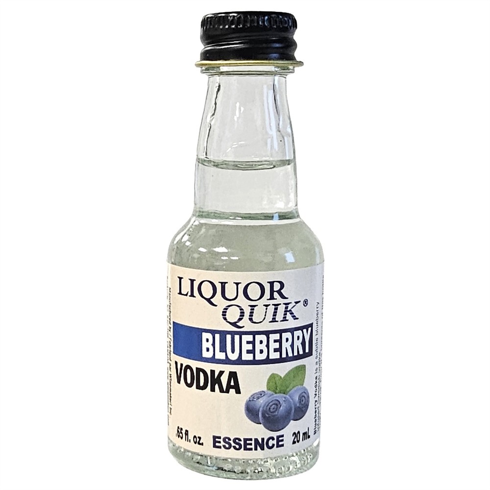 Liquor Quik Natural Vodka Essence 20 mL (Blueberry Vodka)
