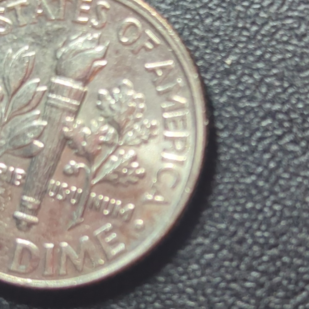 2017 Roosevelt Dime ..P …Multiple Error Coin .. !!