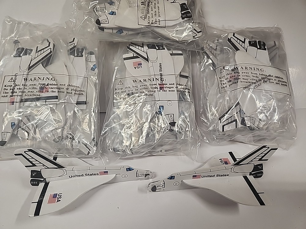 96 - 5 Inch Foam Space Shuttle Gliders