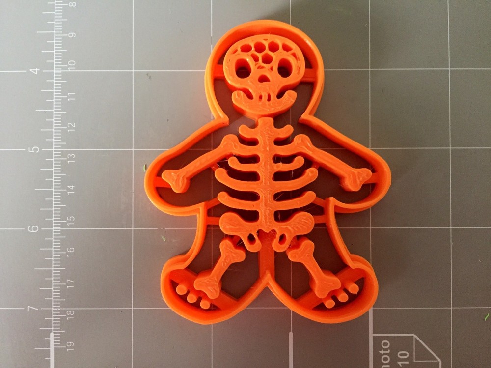 Gingerbread Skeleton Cookie Cutter
