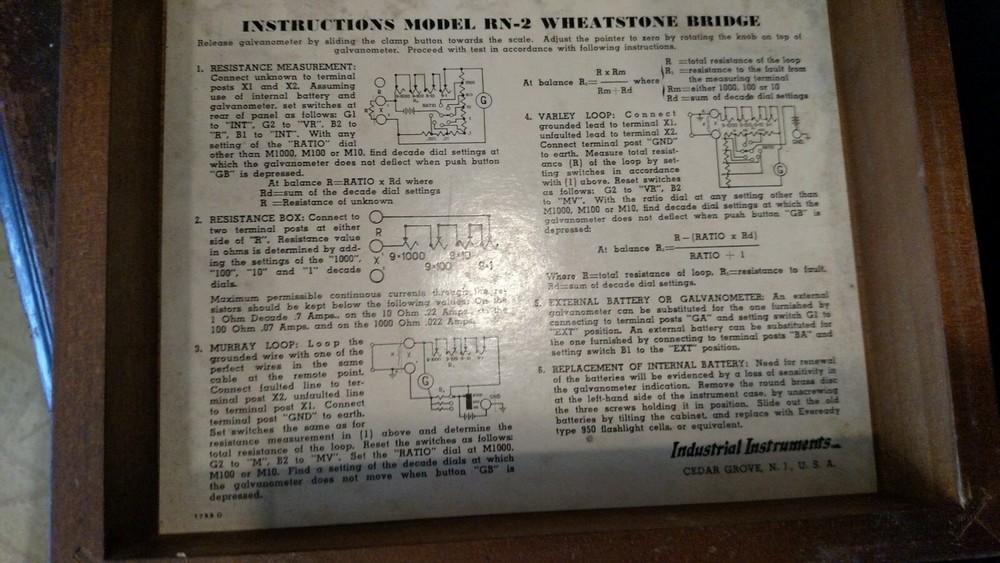 RN-2 Wheatstone Bridge
